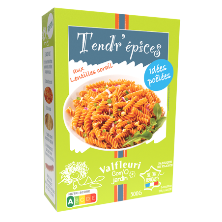 Tendr'épices Lentilles corail