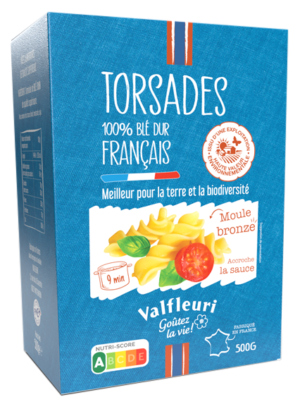 Coquillettes blé Poulard d'Auvergne 500gr